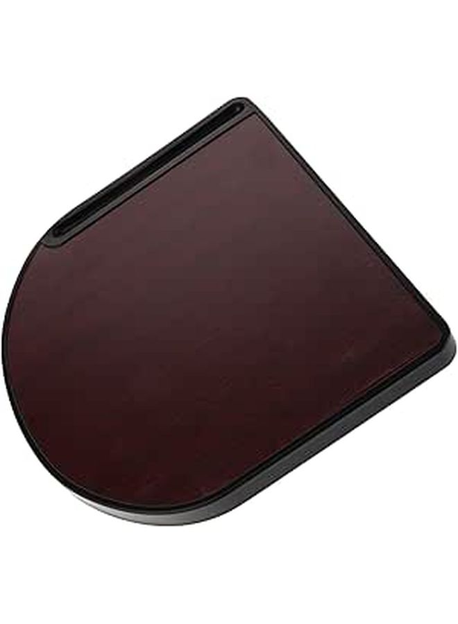 Black Folding Writing Board for Conference and Meeting Chair Replacement - Image 1
