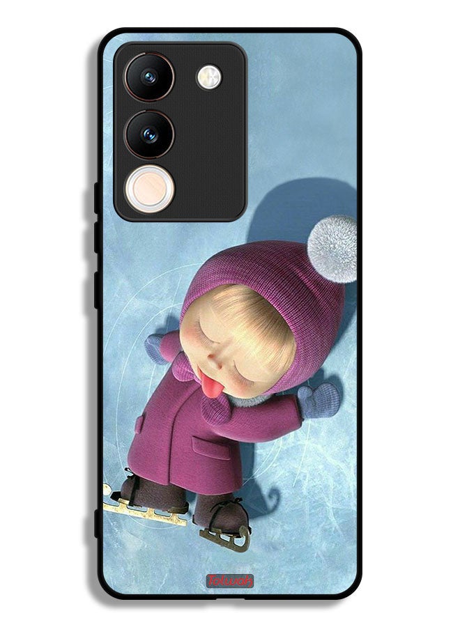 Tolwak غطاء حماية vivo Y200 لطيف على شكل دمية - Image 1