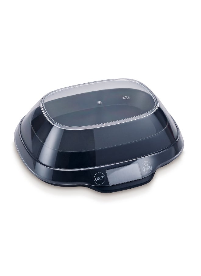 CAMRY - Automatic Shut Off Electronic Digital Display Kitchen Scale Black and Clear 5kg EK2160H - Image 1