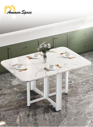 White-folding table