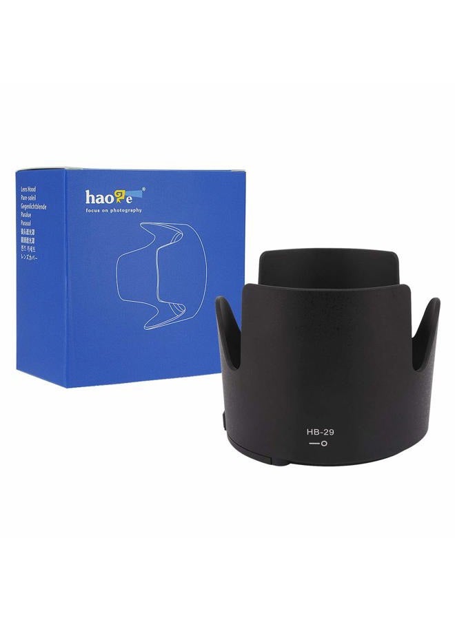 Haoge Bayonet Lens Hood Compatible with Nikon Nikkor AF-S 70-200mm f/2.8G IF-ED VR Lens Replaces Nikon HB-29 - Image 1