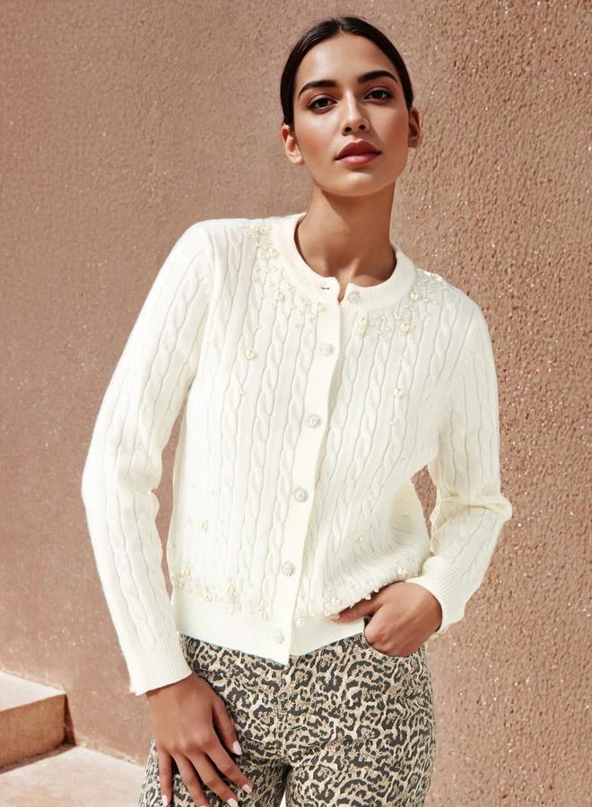 2Xtremz 2Xtremz Embellished Cardigan