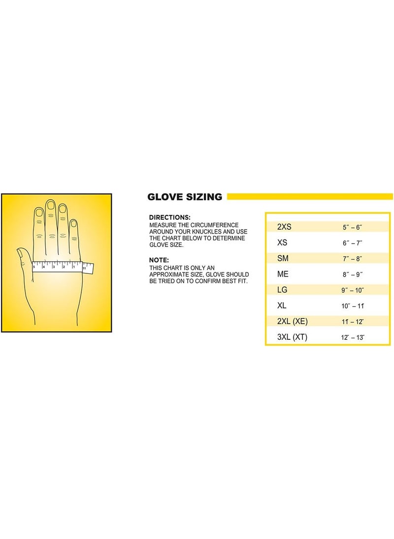 VALEO Valeo VI4872SM GLAX Fingerless Padded Palm Glove Small Black  - Image 2