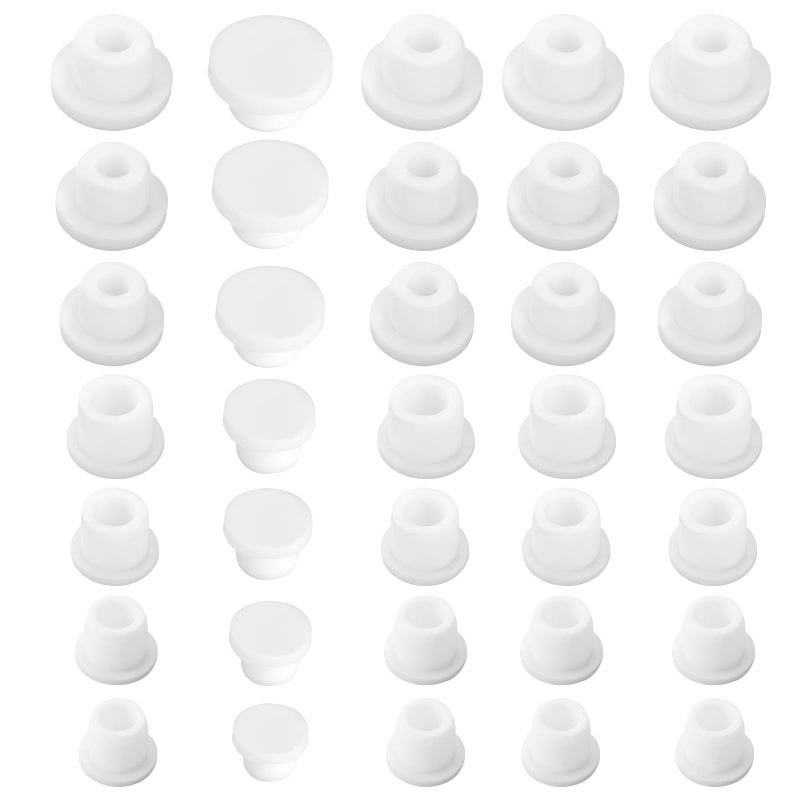 35 Pcs Silicone Salt And Pepper Shaker Stoppers Reusable Salt Shaker Plugs Stopper Replacement Replaceable Salt Pepper Shaker Stoppers for Home Kitchen Bottle Pipe10111213141516mm