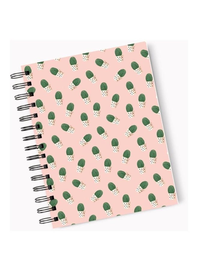 LIT Cactus Printed Hardcover Notebook  - Image 1
