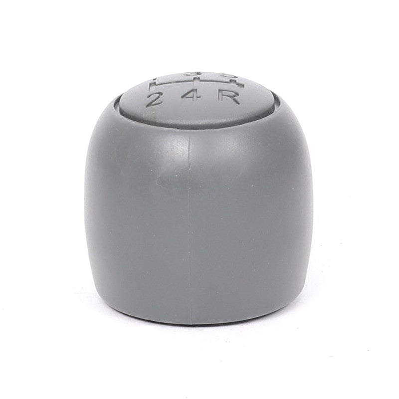 Gear Lever Cover: Grey High-quality Synthetic Leather, Ergonomic Design - Smooth Surface Gear Shift Handball for Comfortable Daily Driving - Image 4