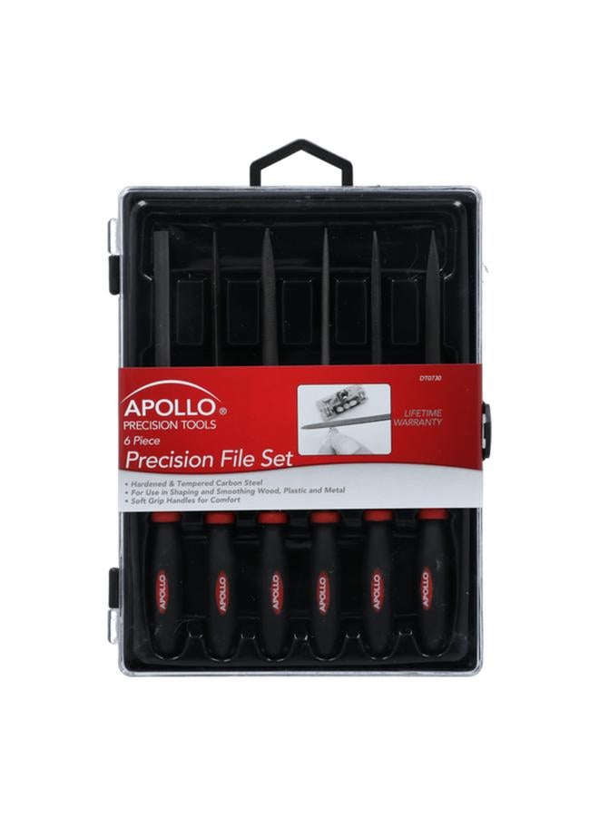 Apollo 6-Piece Precision File Set - Image 1