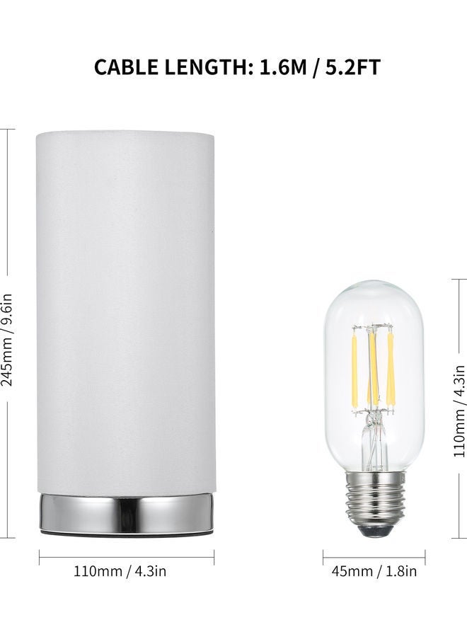 NIBEMINENT Dimmable Touch Control Table Light Warm White - Image 5