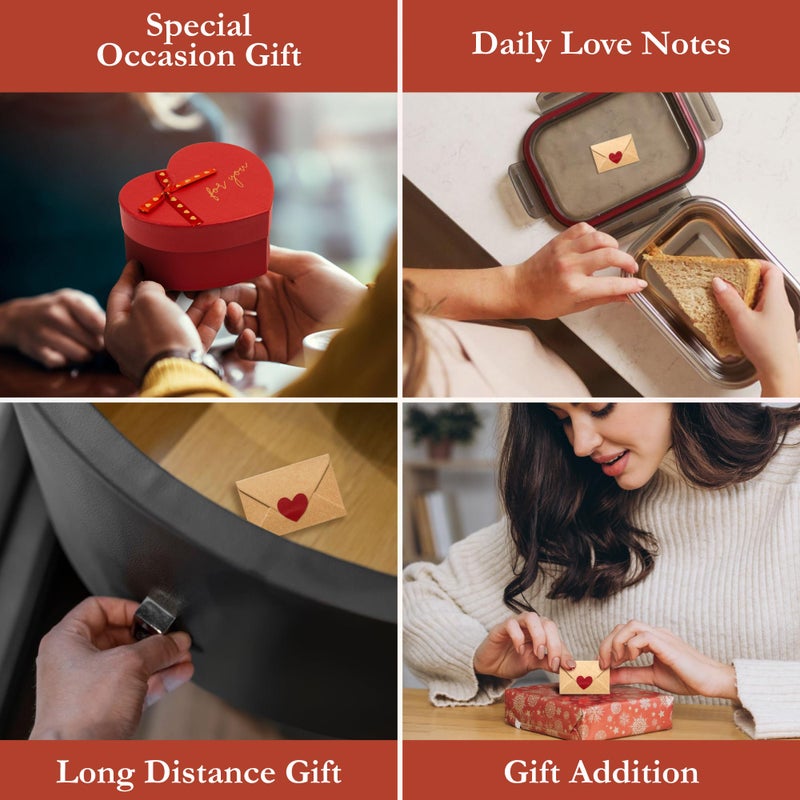 Stofinity 60 Mini Love Notes For Him Her - Cute Couple Gifts For Boyfriend Birthday Gift Ideas  Christmas Gifts For Girlfriend Long Distance  Lunch Notes For Husband  Romantic Valentines Day Gift - Image 5