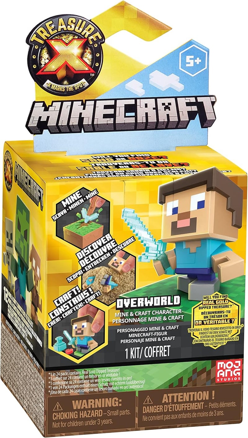 Treasure X MINECRAFT X TREASURE OVERWORLD SINGLE PACK | ONE RANDOM - Image 1
