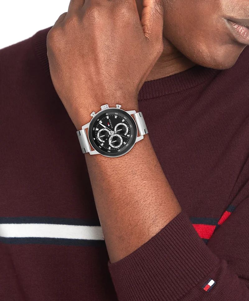 TOMMY HILFIGER Rocky Analog Steel Strap Watch