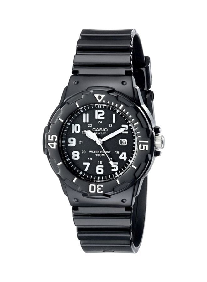 CASIO Women Water Resistant Analog Watch LRW-200H-1BV - 34 mm - Black - Image 1