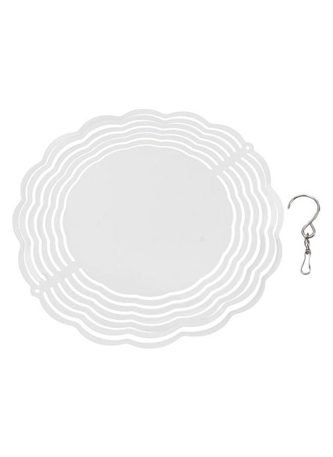 Sublimation Wind Chime Aluminum DIY Blank Wind Turntable for Outdoor Garden Window Decoration