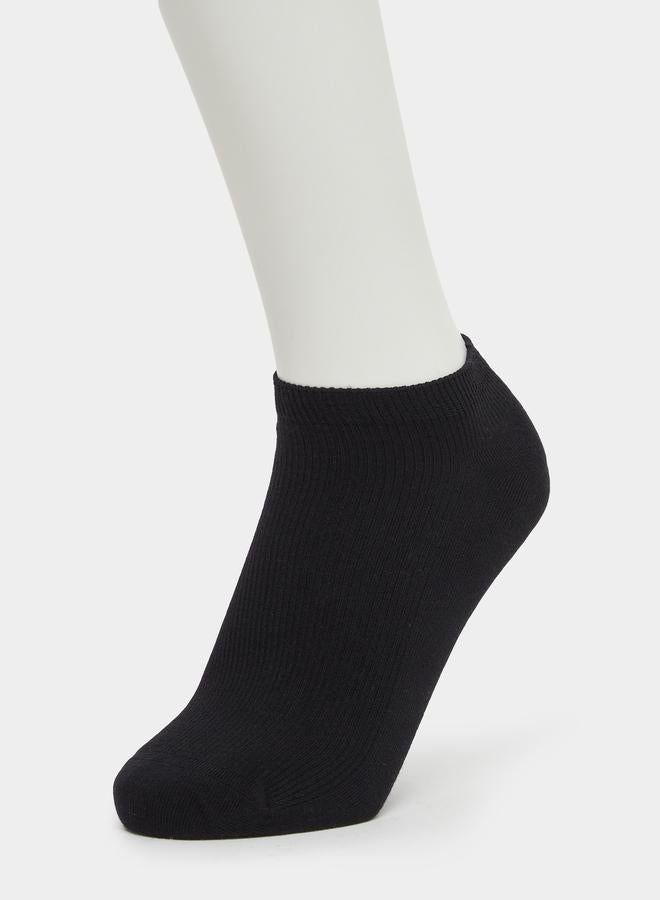 Styli Pack of 4 - Plain Ribbed Socks - Image 2