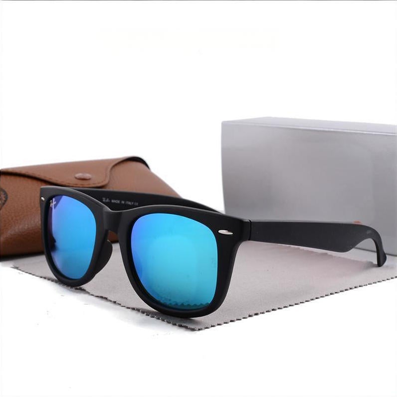POLICE Men's Cycling Glasses High-end Sunglasses Black Frame with UV Lenses - Image 1
