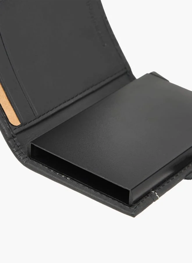 Lee Cooper Men's Stitch Detail Bi-Fold Cardholder