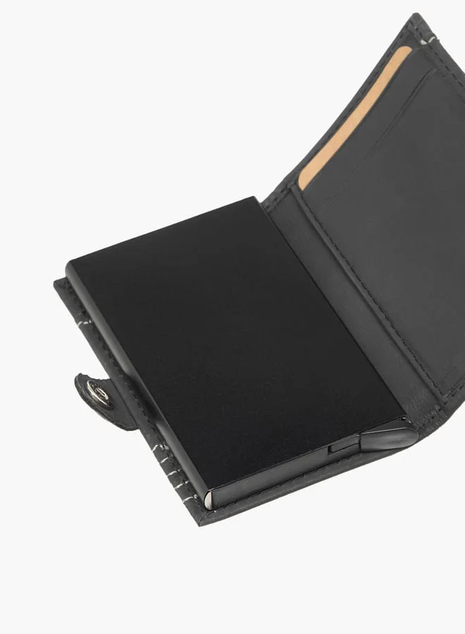 Lee Cooper Men's Stitch Detail Bi-Fold Cardholder