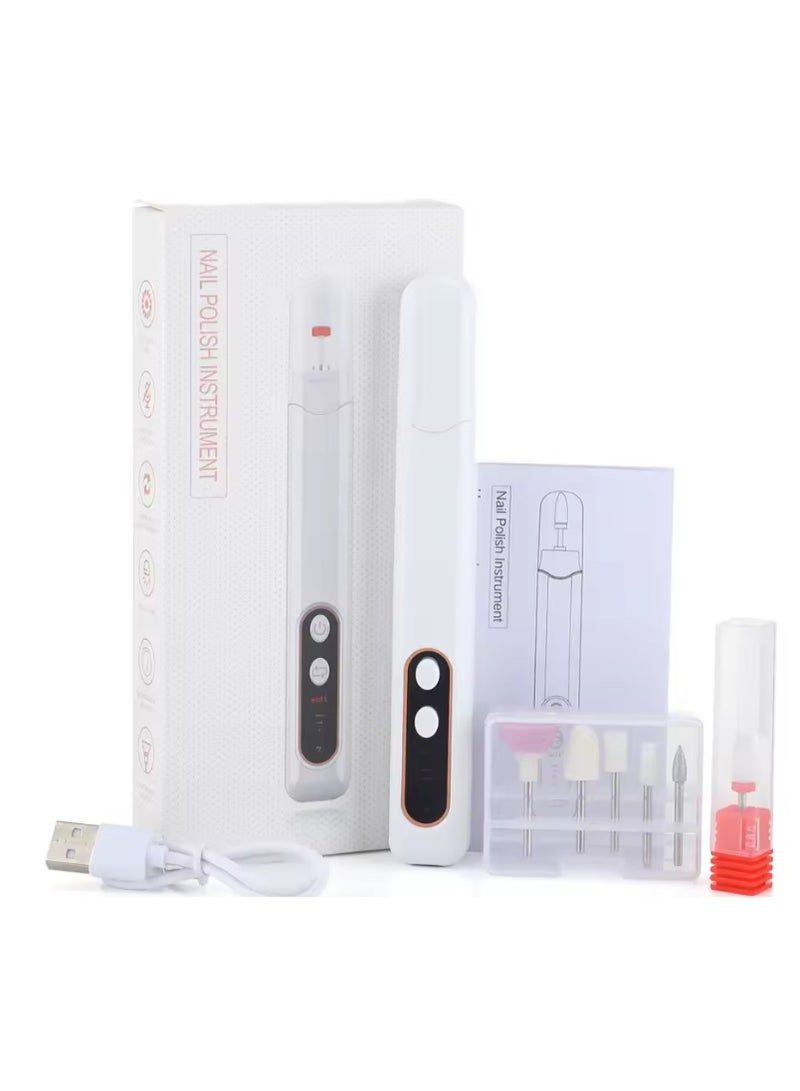 Sisily Electric Nail Drill Portable Nail Drill Machine Professional Drill Bits for Remove Nails Pedicure Manicure - Image 2