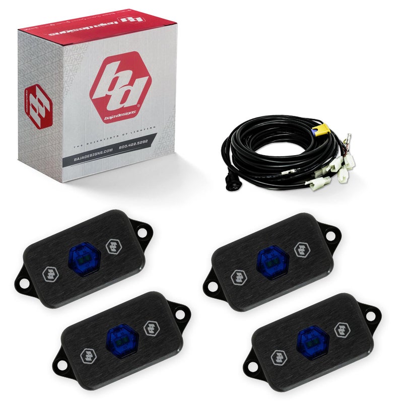 Baja Designs LED Rock Light Kit Blue