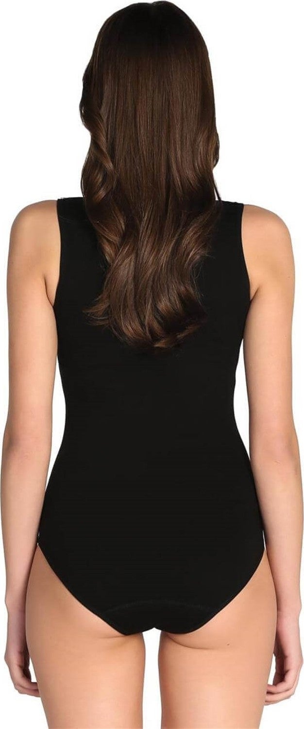 Tutku 12 Pack Wide Strap Lycra Bodysuit Women's Snap Fastener Body  - Image 5