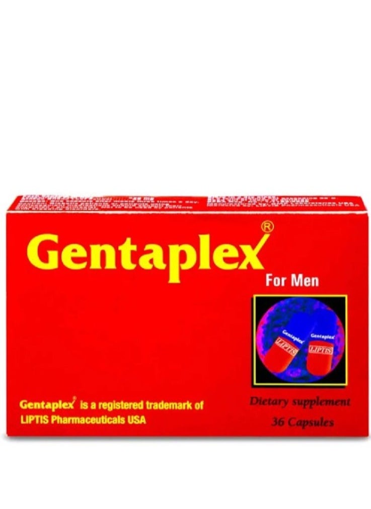 LIPTIS Pharmaceuticals Gentaplex, 36 Capsules  - Image 1