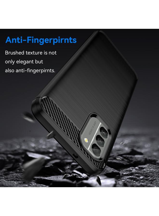 S-TOP Case For Nokia G400 5G Brushed Texture Carbon Fiber TPU Phone Case - Image 3