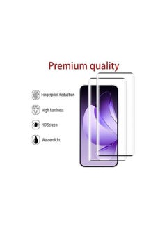 Generic Screen Protector Compatible with Oppo Reno 13 Pro, [2 Pack] Tempered Glass + Camera Lens Protector, 9H Hardness HD Anti-Scratch Protective Film  - Image 2