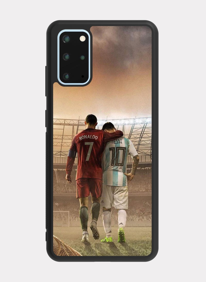 بكسلات كفر سامسونج جالكسي اس 20 بلس ميسي و كريستيانو رونالدو متعدد الالوان - Image 1