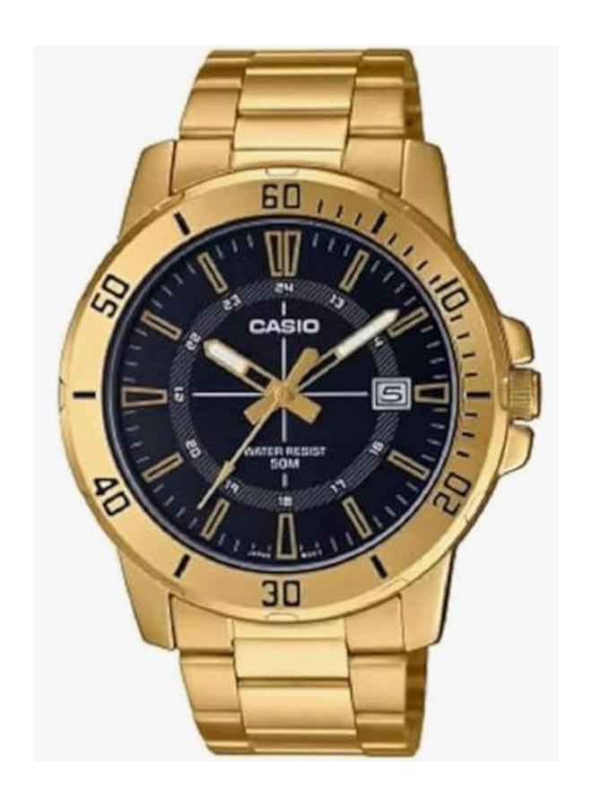CASIO Stainless Steel Analog Watch MTP-VD01G-1CVUDF - Image 1