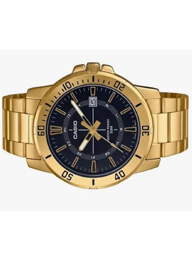 CASIO Stainless Steel Analog Watch MTP-VD01G-1CVUDF - Image 2