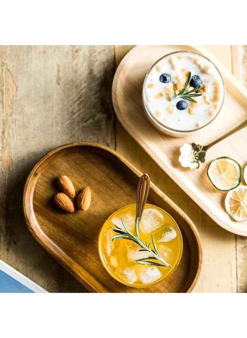 Sweet seven أكواب الحلوى - 4 قطع من أكواب الحلوى الدائرية الشفافة للحلوى والآيس كريم والمشروبات - أكواب صغيرة مقاومة للحرارة العالية لمشروبات العصير - Image 3