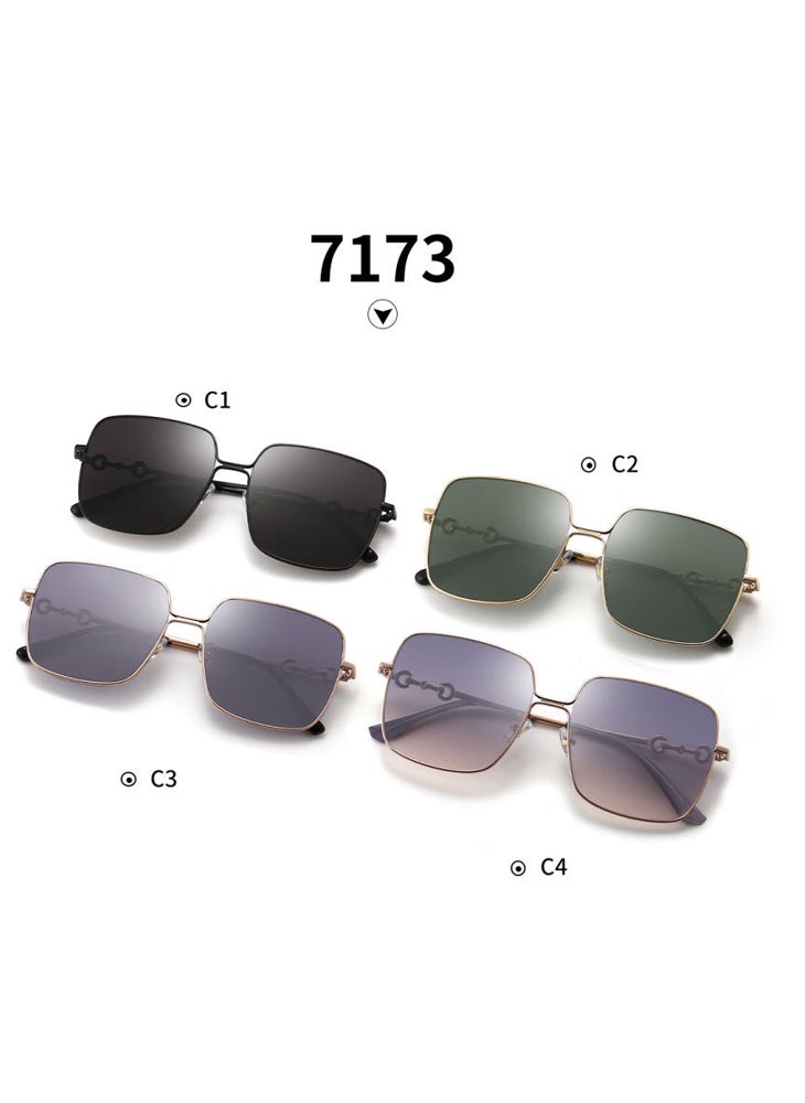 Chomel Fashion High-Definition Nylon Lens Sunglasses For Women's High-End Elegant Anti-Ultraviolet Anti-Blue Light  - Image 4