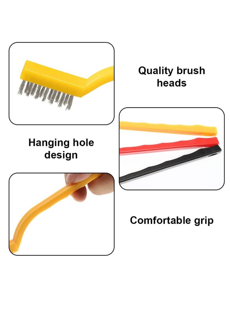 3-Piece Steel Wire Brush Set — Multi-Purpose Stove & Kitchen Cleaner - Image 4