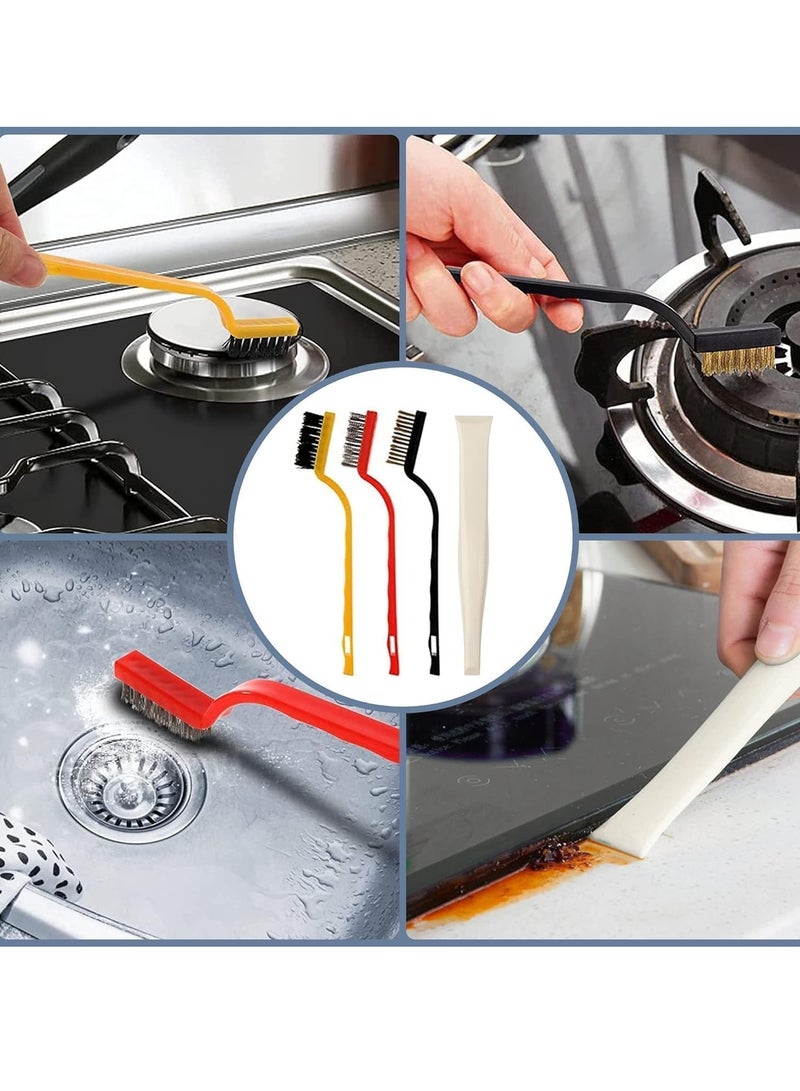 3-Piece Steel Wire Brush Set — Multi-Purpose Stove & Kitchen Cleaner - Image 3