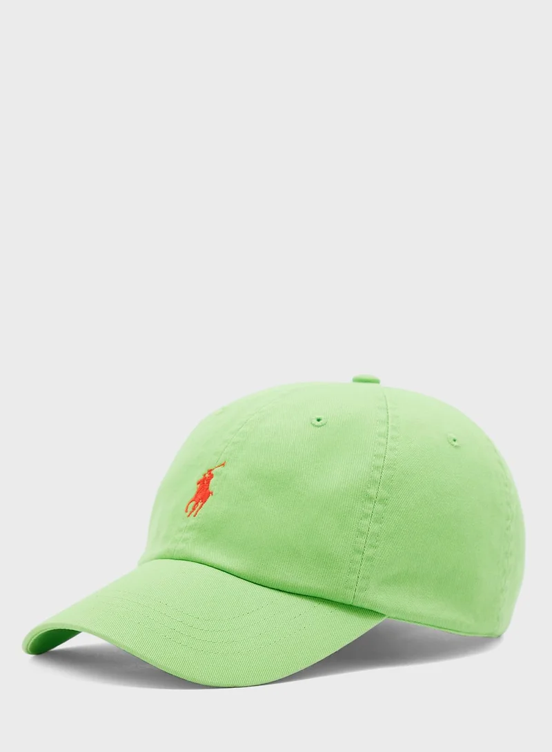 POLO RALPH LAUREN Logo Printed Curved Peak Cap
