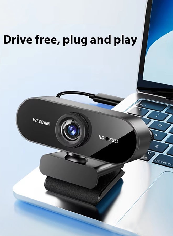 REMAX 1080P HD Webcam, USB Interface, With Tripod and Microphone, Suitable For Office Scenarios and Social Media Live Streaming - Image 5