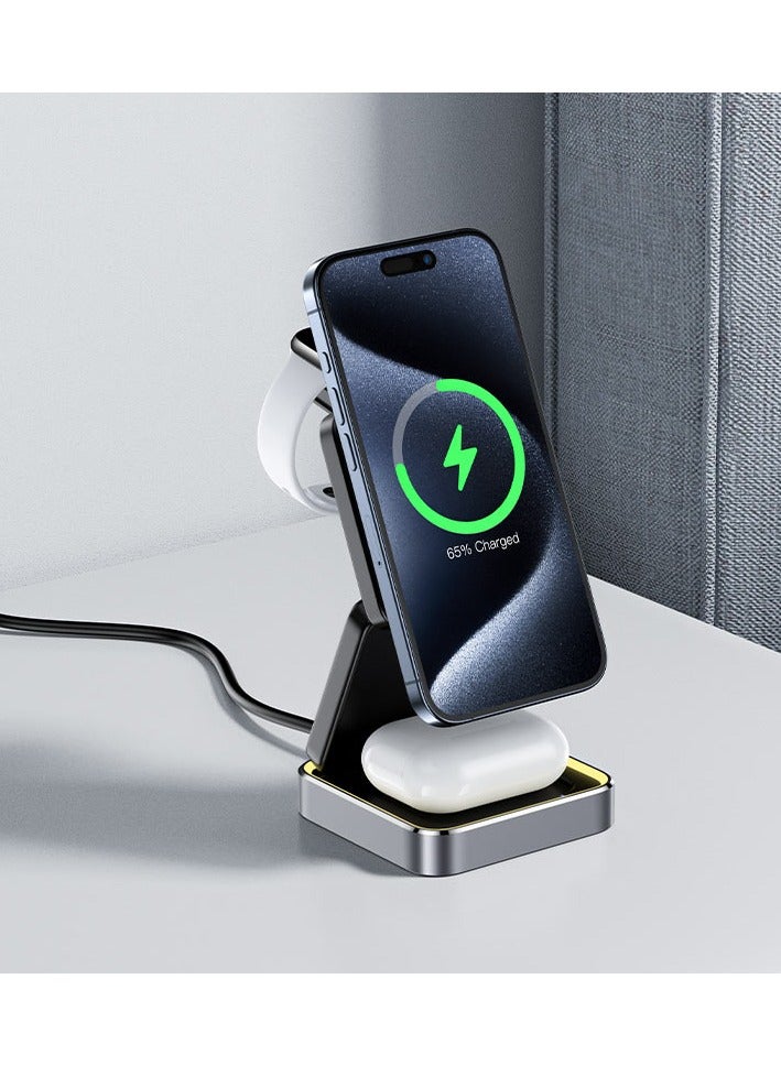 ACEFAST E20 3-in-1 desktop wireless charging holder - Image 4
