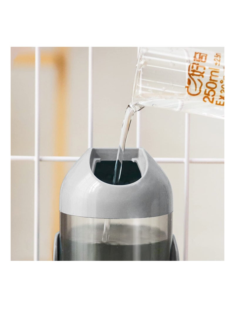 SYOSI Pet Water Bottle Hanging Water Dispenser Feeder Pet Puppy Water Bottle Cat Water Drinking Fountains for Cage Portable Dog Water Dispenser Feeding Water Pet Supplies for Dog Cat Puppy Rabbit - Image 3