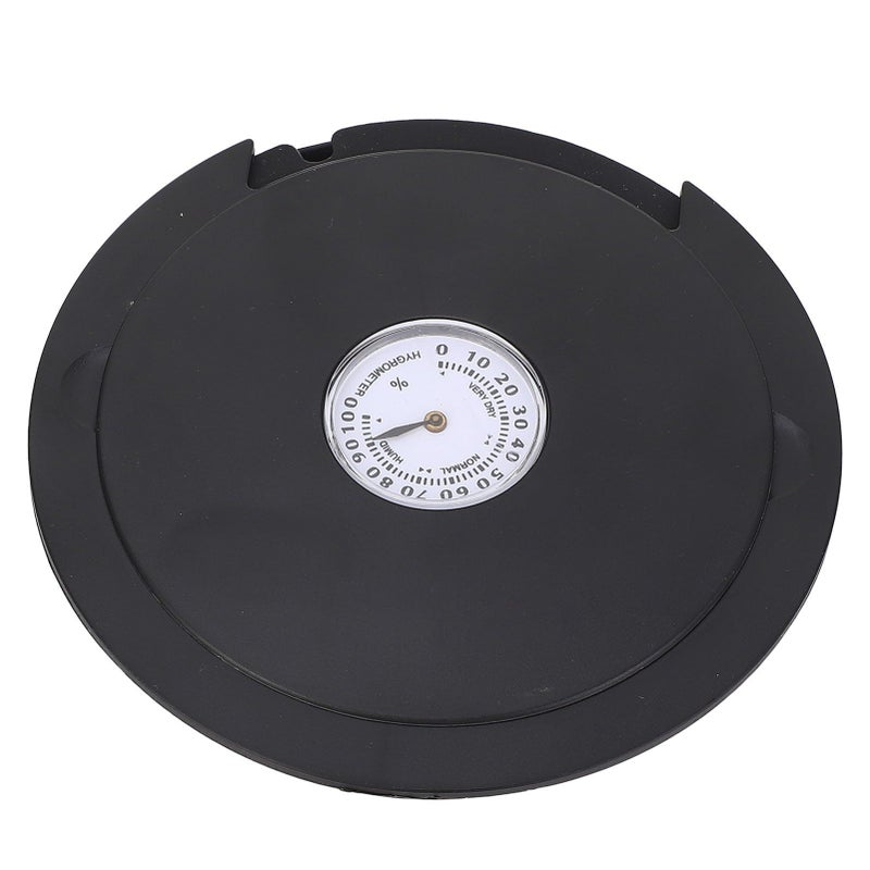 Acoustic Guitar Soundhole Humidifier Cover With Humidity Monitor Black For 100 103mm - Image 2