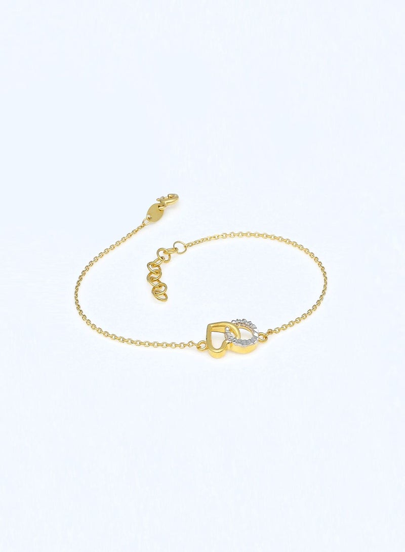 Malabar Gold and Diamonds 22 KT 916 Purity Gold Bracelet LABR479  - Image 3