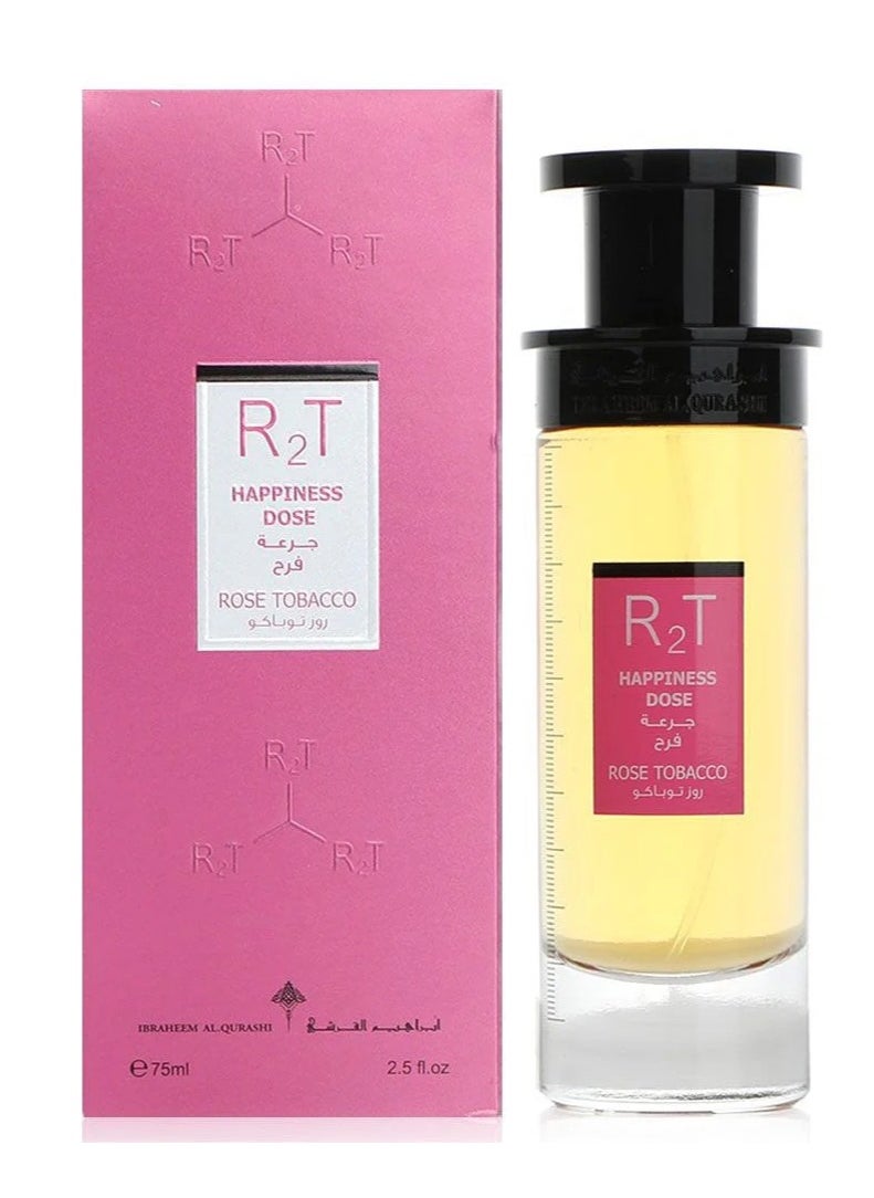 IBRAHEEM AL.QURASHI IBRAHEEM AL.QURASHI HAPPINESS DOSE - Rose Tobacco - UNISEX 75 ml  - Image 1