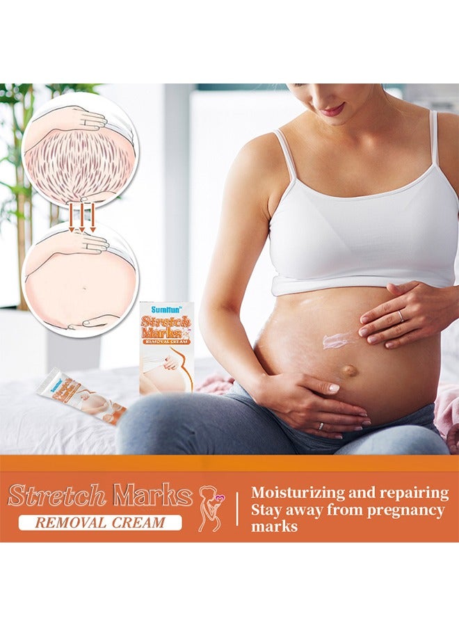 Sumifun Stretch Marks Removal Cream For Reduction Cream Postpartum Stretch Mark Repair Cream, 20G - Image 3