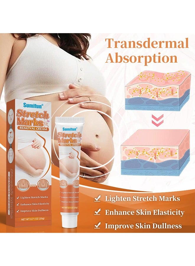 Sumifun Stretch Marks Removal Cream For Reduction Cream Postpartum Stretch Mark Repair Cream, 20G - Image 4