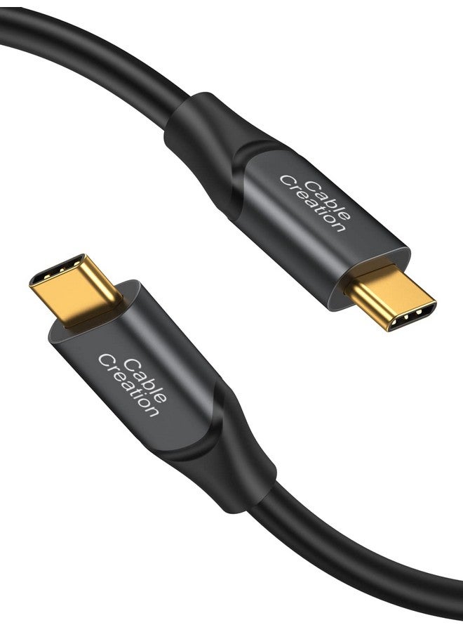 CableCreation CableCreation USB C to C Cable 1Feet, USB C to USB C USB 3.2 Gen2 10Gbps, TypeC to C Data Cable, Android Auto Cable 3A for USB C External SSD, MacBook Pro, iPad S21, etc, 0.3m, Gray  - Image 1