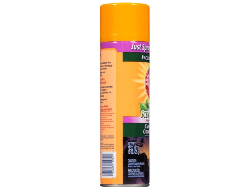 Arm & Hammer Fresh Scentsations Carpet & Room Odor Eliminator Spray  Island Mist  Vacuum-Free Foam  Just Spray and Walk Away  15 oz (Pack of 3) - Image 4