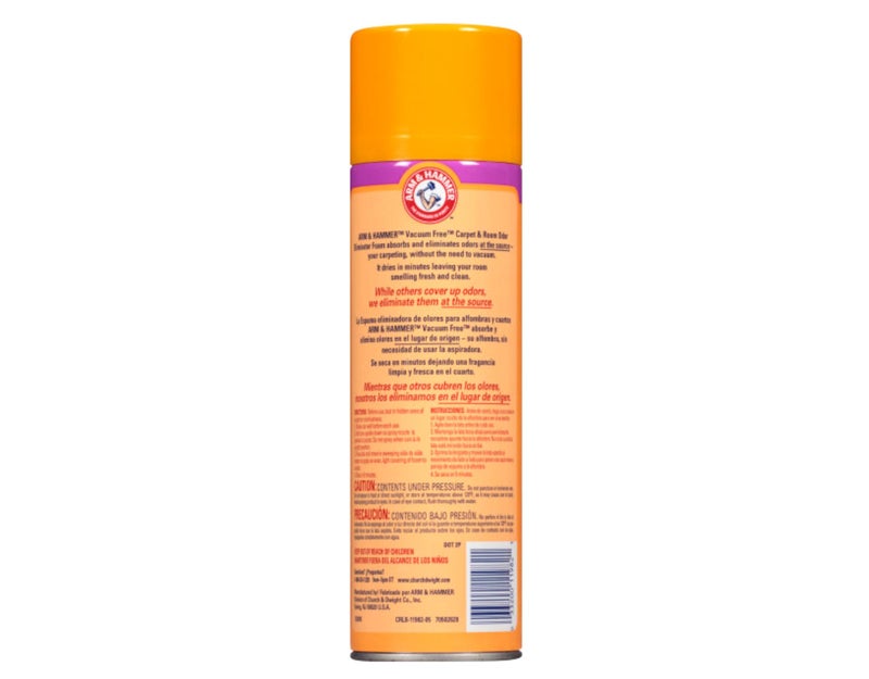 Arm & Hammer Fresh Scentsations Carpet & Room Odor Eliminator Spray  Island Mist  Vacuum-Free Foam  Just Spray and Walk Away  15 oz (Pack of 3) - Image 3