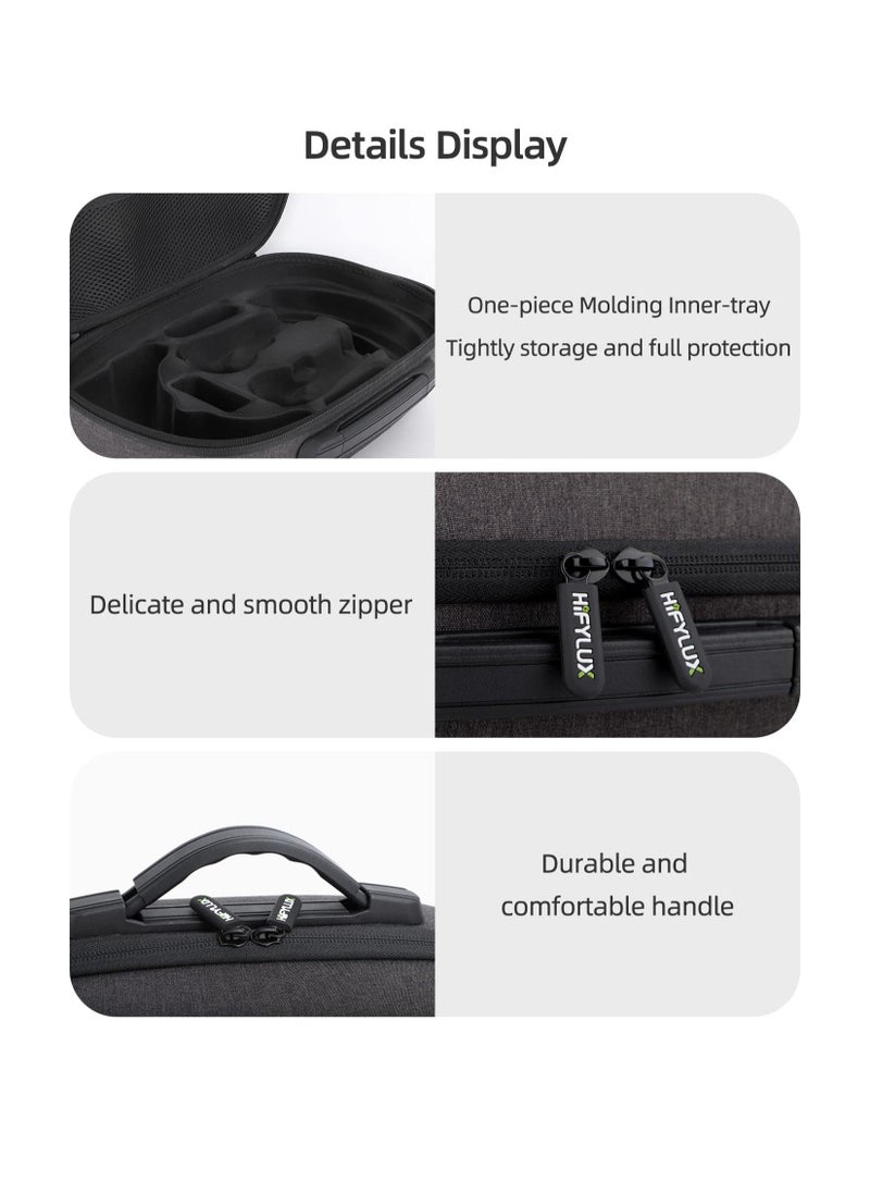 Generic - Hard Carrying Case for PS VR2, Protective Case for PSVR 2 Gaming Virtual Reality Headset and Controller Accessories for Travel, Shockproof, Storage and Portable Protection - Image 1