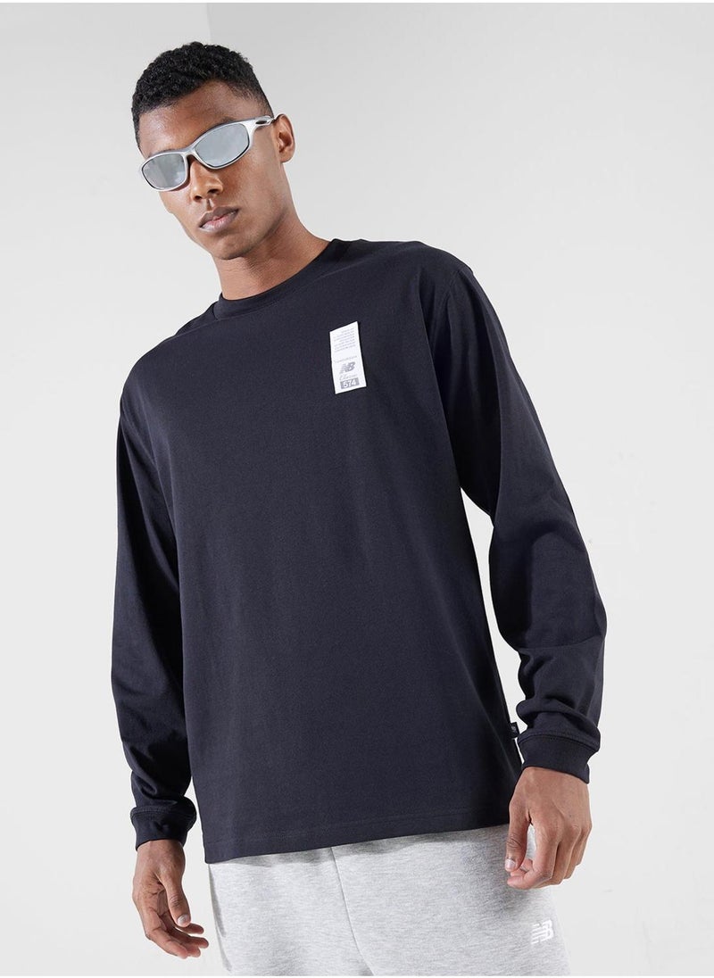 New Balance Athletics Relaxed 574 Sketch Long Sleeve  - Image 2