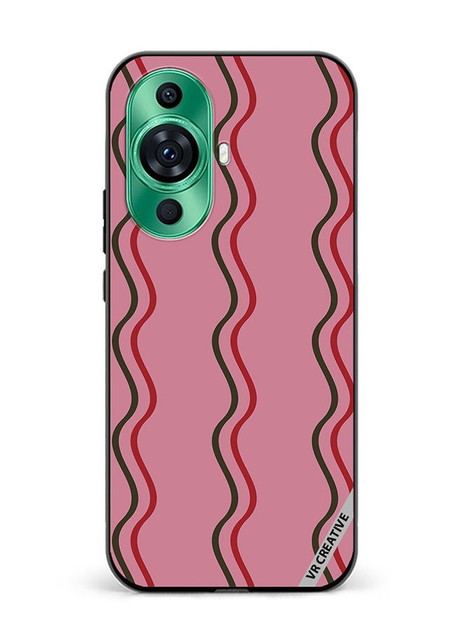 VR CREATIVE Protective Case Cover For Huawei nova 11 Ultra Strips Design Multicolour - Image 1