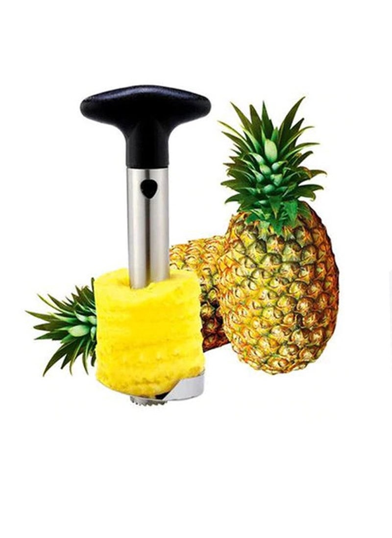 Maui - Super Fast Pineapple Slicer and Corer Stainless Steel Pineapple Cutter for easy core removal and slicing this smart kitchen tool saves your time - Image 1